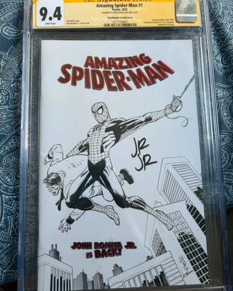 CGC Spiderman Variant Lucca comics Edition 9.4