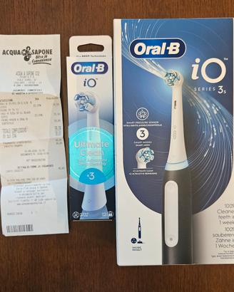 Oral B io serie 3s + testine e scontrino 