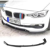 SPOILER LABBRO ANTERIORE BMW F30 F31 NERO LUCIDO