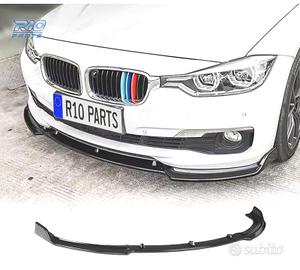 SPOILER LABBRO ANTERIORE BMW F30 F31 NERO LUCIDO