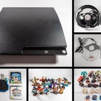 PlayStation 3 con giochi e accessori
