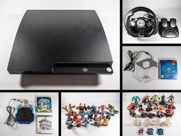 PlayStation 3 con giochi e accessori