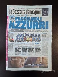 Gazzetta dello Sport Azzurra 12 Giugno 2014 