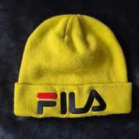 Beanie Fila giallo fluo