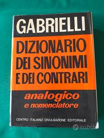 Gabrielli - Dizionario dei sinonimi e dei contrari