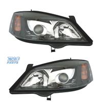 FARI XENON PER OPEL ASTRA G 97-04 FONDO NERO