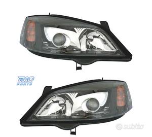 FARI XENON PER OPEL ASTRA G 97-04 FONDO NERO