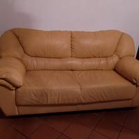 Divano in pelle 2 posti