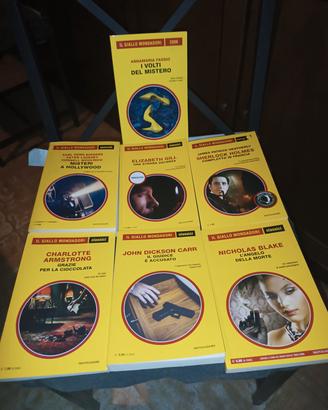 libri Serie gialli Mondadori 