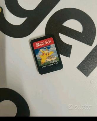 Pokémon let's go Pikachu Nintendo switch 