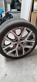 4 Cerchi 17" ORIGINALI VW mod. CANYON e 5 Gomme 4S