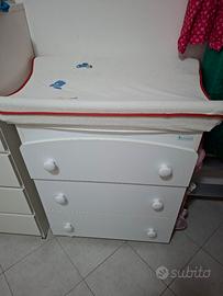 fasciatoio bambini "azzurra"