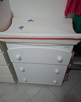 fasciatoio bambini "azzurra"