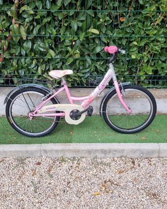 bicicletta  bambina  rosa