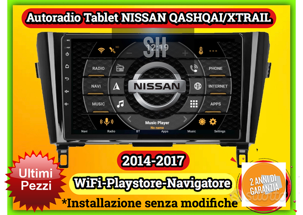 Navigatore touch Nissan Qashqai J11 2013-2017