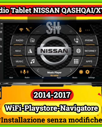 Navigatore touch Nissan Qashqai J11 2013-2017
