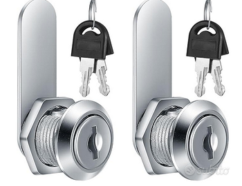 2 serrature per cassetta delle lettere