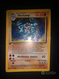 Carta pokemon Machamp Edizione Holo set base 8/102
