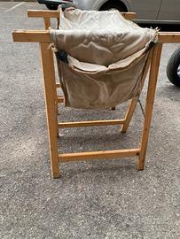 Bisaccia da mulo in tessuto - oggetto rurale