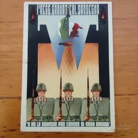 Cartolina Militare 1942 - 1° Reggimento Granatieri