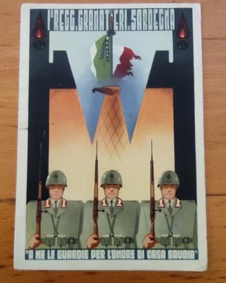 Cartolina Militare 1942 - 1° Reggimento Granatieri