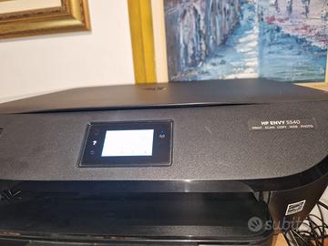 stampante Hp Envy 5540 con 2 cartucce originali