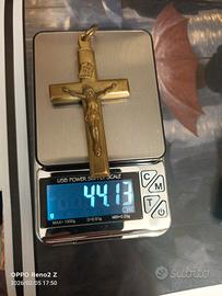 crocifisso con reliquia 