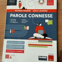 Libro scolastico grammatica "Parole connesse"