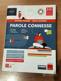 Libro scolastico grammatica "Parole connesse"