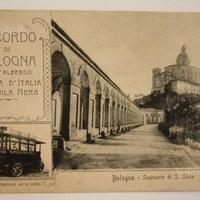 Cartolina vintage bologna santuario di s. luca