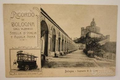 Cartolina vintage bologna santuario di s. luca