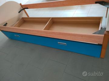 cassettone con ruotr sotto letto 