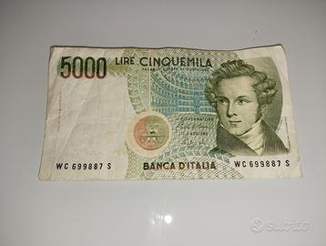 lire 5000 anno 1985