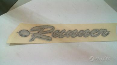 TARGHETTA LATERALE RUNNER GILERA