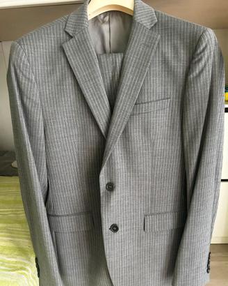 Abito Elegante Uomo PAOLONI Sarto - Grigio Gessato