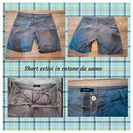 Short estivi in cotone x uomo