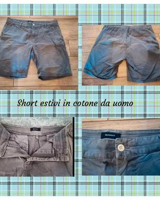 Short estivi in cotone x uomo