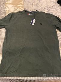 T-shirt girocollo maniche lunghe US Polo Assn