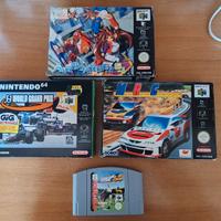 Lotto 4 videogiochi Nintendo 64 N64 Gig PAL EUR