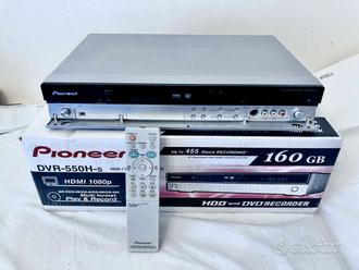 Pioneer DVR 550H DVD-R HDD recorder 160 GB  			