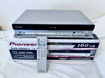 Pioneer DVR 550H DVD-R HDD recorder 160 GB