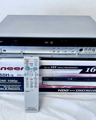 Pioneer DVR 550H DVD-R HDD recorder 160 GB