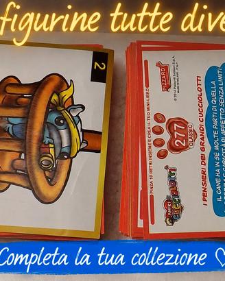 Lotto 213 Figurine Amici Cucciolotti 2014