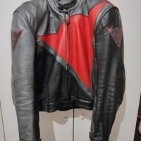 giacca moto in pelle Dainese 