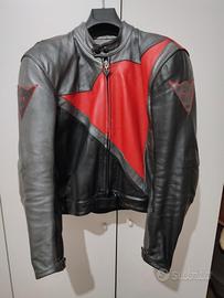 giacca moto in pelle Dainese 