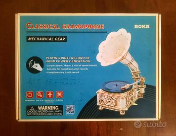 Grammofono vero da costruire, Gramophone  Puzzle 