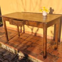 Antico tavolo/scrivania/console restaurata