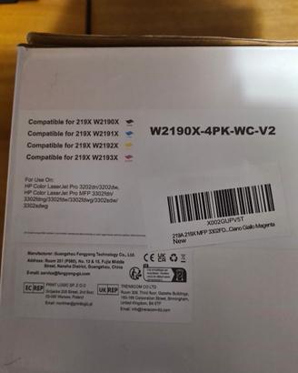 HP “W 2190” multipak Toner compatibile