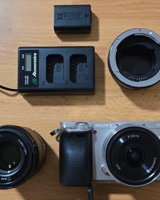 smembro Sony a6000  + 16mm +  50mm f/1.8 OSS 