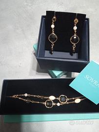 Parure bracciale e orecchini Sovrani